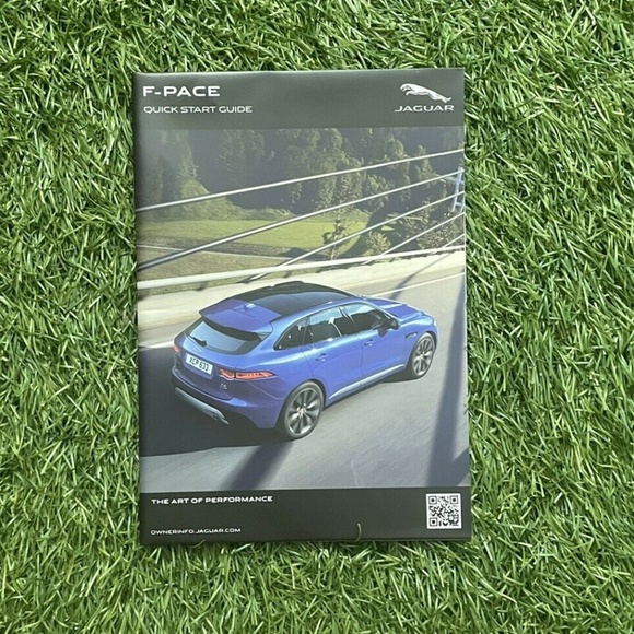2018 Jaguar F-PACE Owners Manual 3.0L 2.0L Gas Diesel - Picture 3 of 12